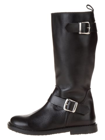 lamino Leder-Stiefel in Schwarz