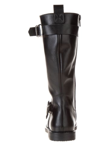 lamino Leder-Stiefel in Schwarz