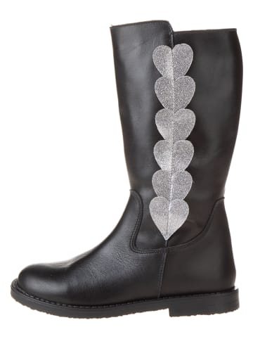 lamino Leder-Stiefel in Schwarz