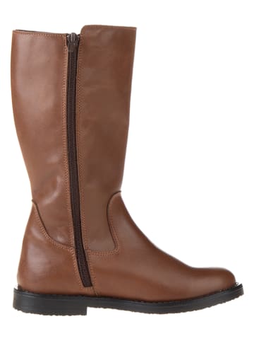 lamino Leder-Stiefel in Hellbraun