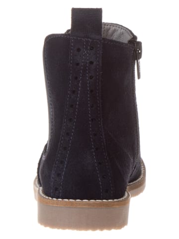 lamino Leder-Chelsea-Boots in Dunkelblau