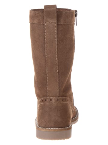 lamino Leder-Stiefel in Hellbraun