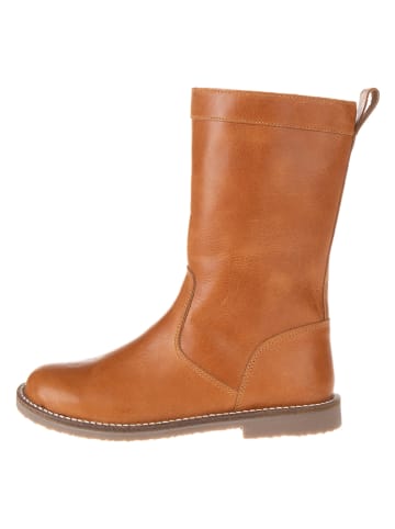 lamino Leder-Stiefel in Hellbraun