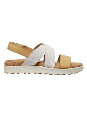 Keen Sandalen "Elle" in Beige/ Weiß