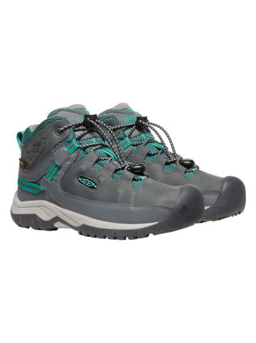 Keen Wanderboots "Targhee" in Grau/ Türkis