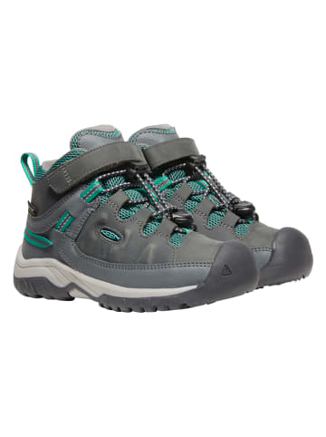 Keen Wanderboots "Targhee" in Grau/ Türkis