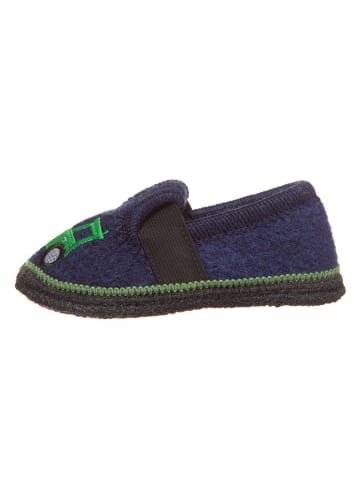 lamino Pantoffels donkerblauw