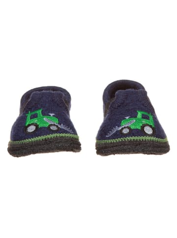 lamino Pantoffels donkerblauw