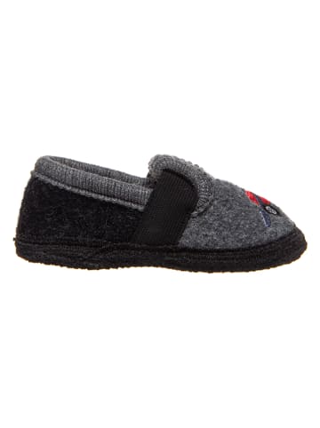 lamino Pantoffels grijs/zwart