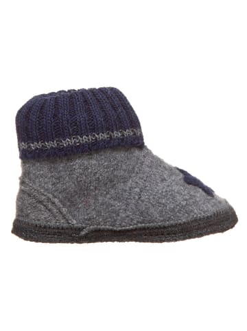 lamino Pantoffels grijs/donkerblauw