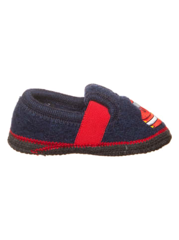 lamino Pantoffels "Auto" donkerblauw