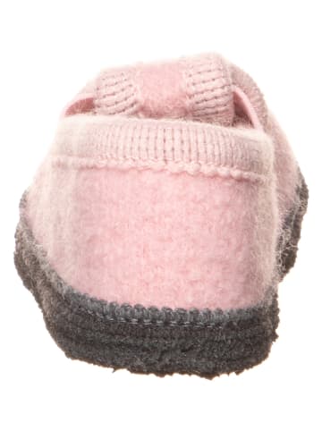 lamino Hausschuhe "Katze" in Rosa