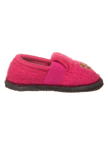 lamino Hausschuhe "Katze" in Pink