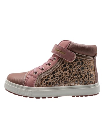 lamino Leder-Sneakers in Rosa