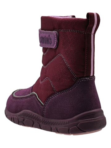 lamino Barfuß-Winterstiefel in Lila