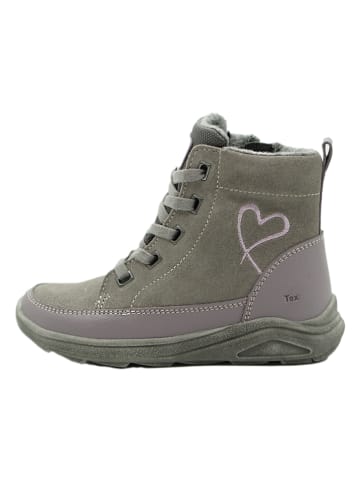 lamino Leren boots grijs