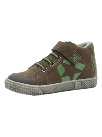 lamino Leder-Sneakers in Braun