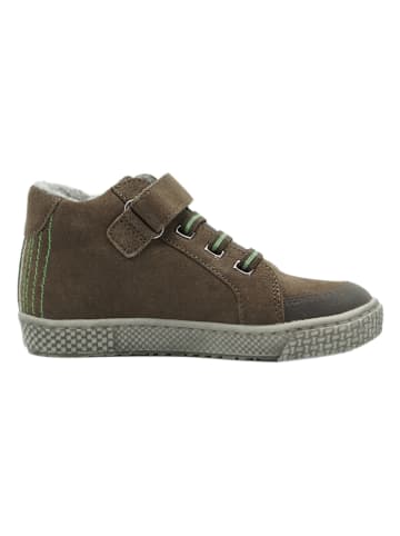 lamino Leder-Sneakers in Braun