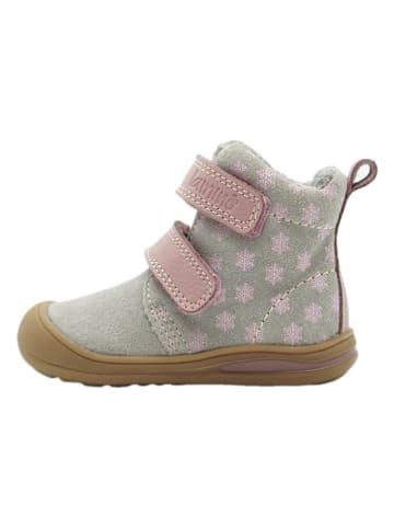 lamino Leren boots grijs