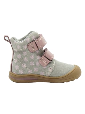 lamino Leren boots grijs
