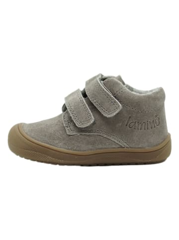 lamino Leren sneakers grijs