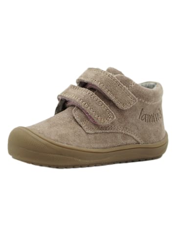 lamino Skórzane sneakersy w kolorze jasnobrązowo-różowym