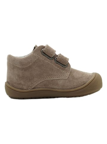 lamino Leren sneakers lichtbruin/lichtroze