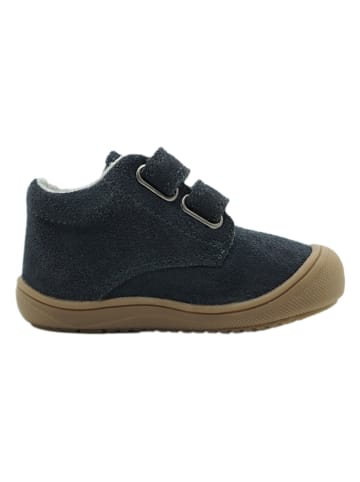 lamino Skórzane sneakersy w kolorze granatowym