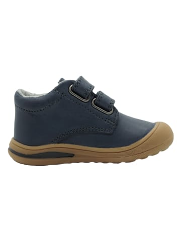 lamino Skórzane sneakersy w kolorze granatowym