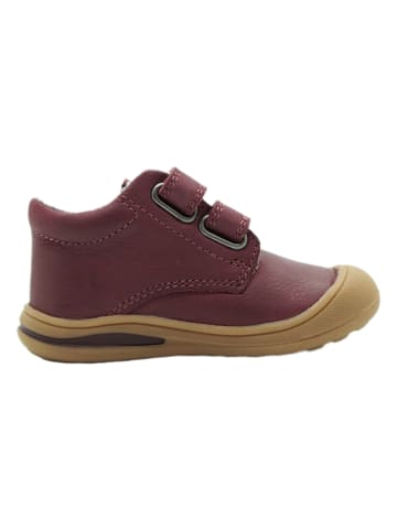 lamino Skórzane sneakersy w kolorze czerwonym