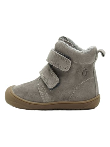 lamino Leder-Boots in Grau