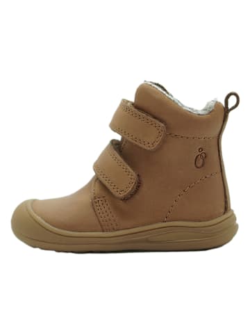 lamino Leren boots lichtbruin