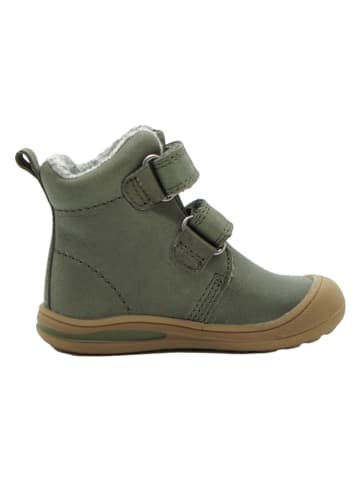 lamino Leder-Boots in Grün