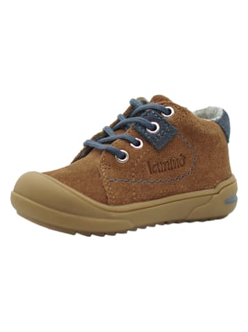 lamino Skórzane sneakersy w kolorze jasnobrązowym