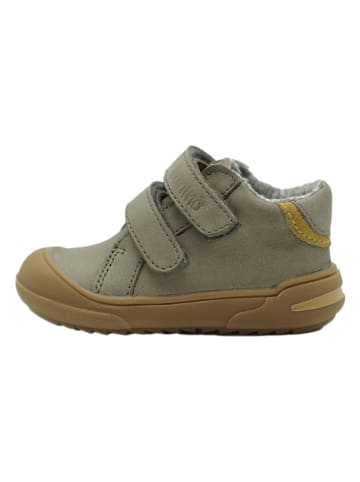 lamino Leder-Sneakers in Khaki