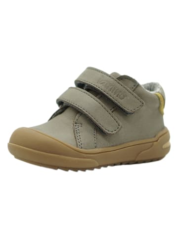 lamino Leren sneakers grijs