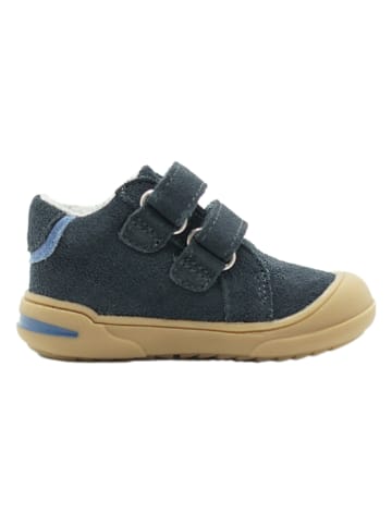 lamino Skórzane sneakersy w kolorze granatowym