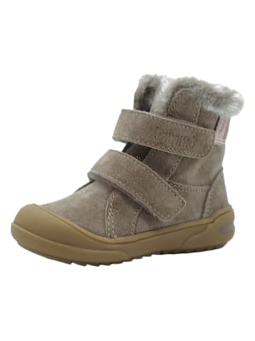 lamino Leren boots lichtbruin/lichtroze