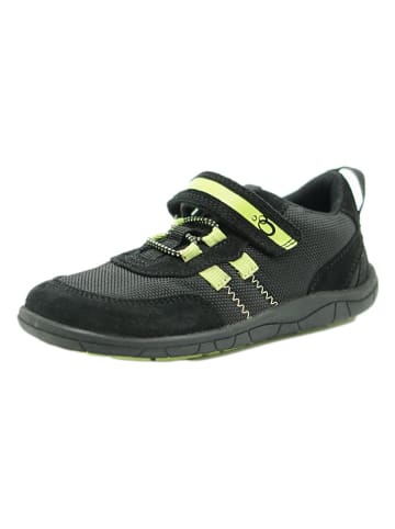 lamino Leren barefootschoenen zwart