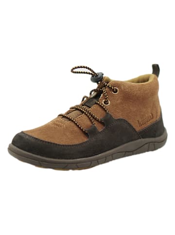 lamino Leren barefootschoenen lichtbruin