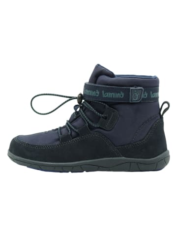 lamino Leder-Barfußschuhe in Dunkelblau