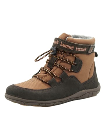 lamino Leder-Barfußschuhe in Hellbraun