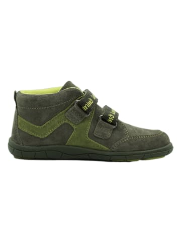 lamino Leder-Barfußschuhe in Khaki