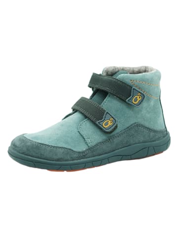 lamino Leren barefootschoenen turquoise