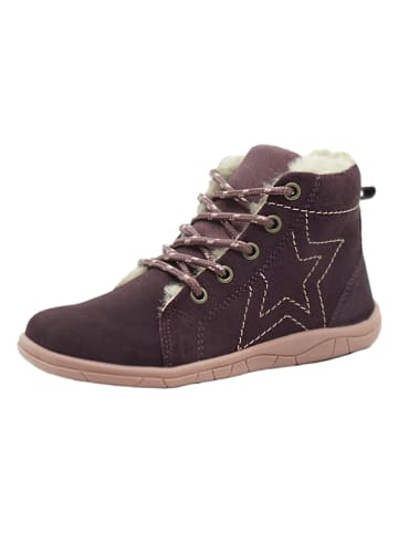 lamino Leder-Barfußschuhe in Rot