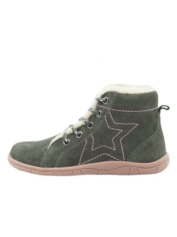 lamino Leren barefootschoenen grijs