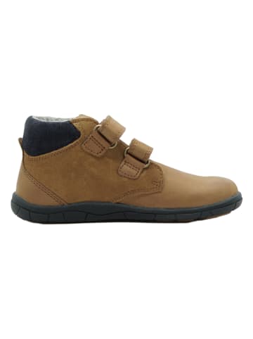 lamino Leder-Barfußschuhe in Hellbraun