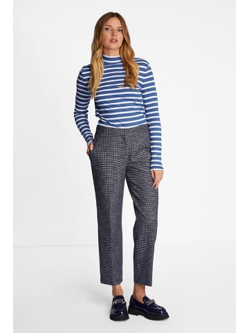 Rich & Royal Broek donkerblauw/wit