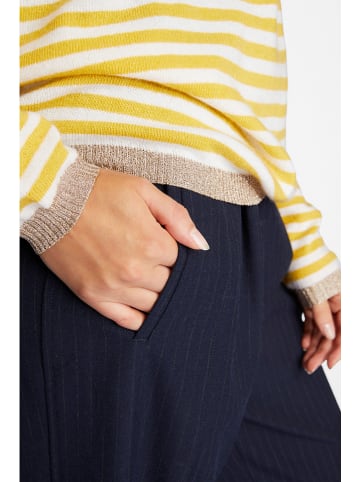 Rich & Royal Broek - mom fit - donkerblauw