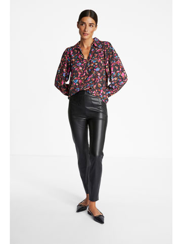 Rich & Royal Blouse zwart/roze